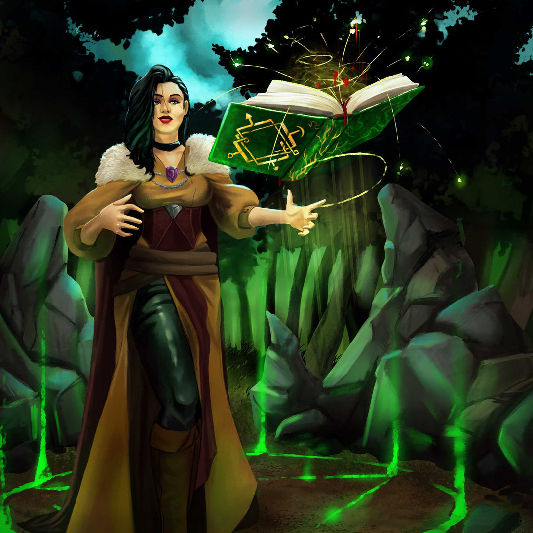 Enchanted Grimoire – Wicked Warlock